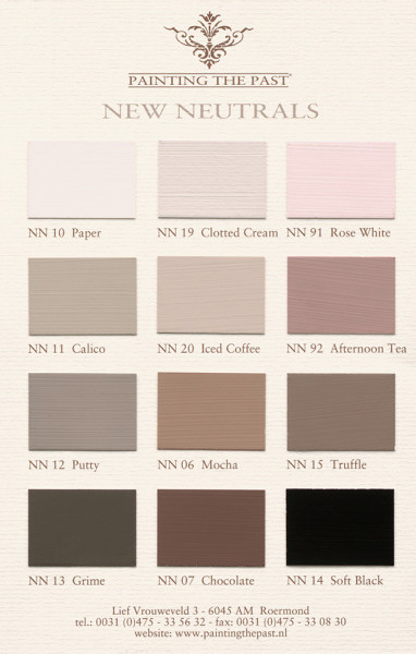 Farbkarte New Neutrals